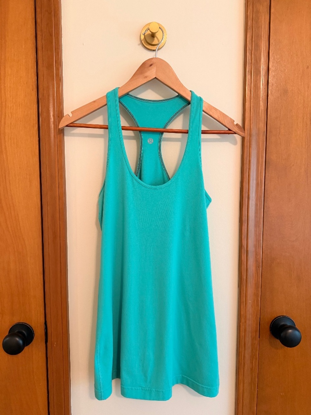 Lululemon Cool Racerback Tank Top - Bright Teal, Size 8